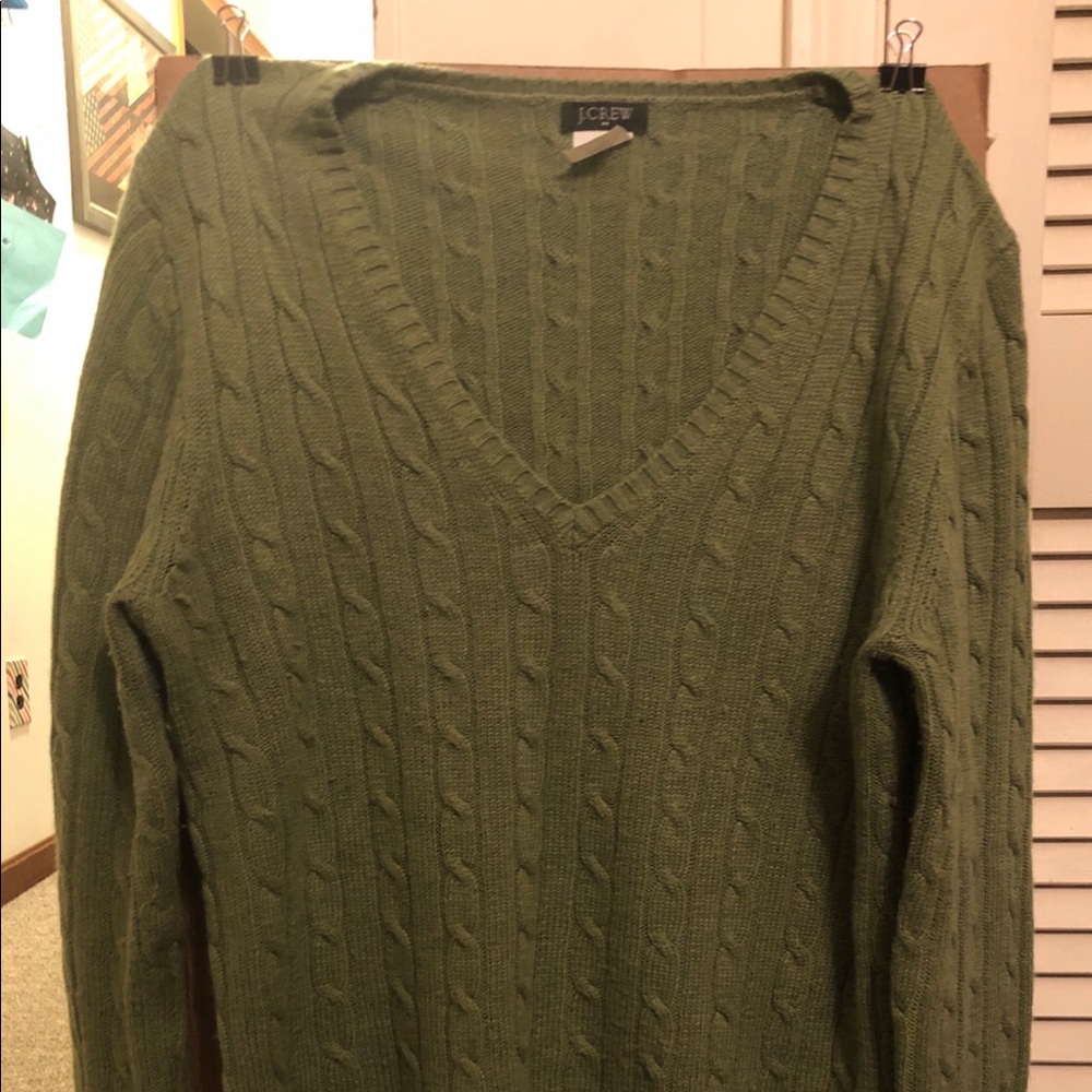 J Crew - Crew Neck Women Cable Knit (Small)